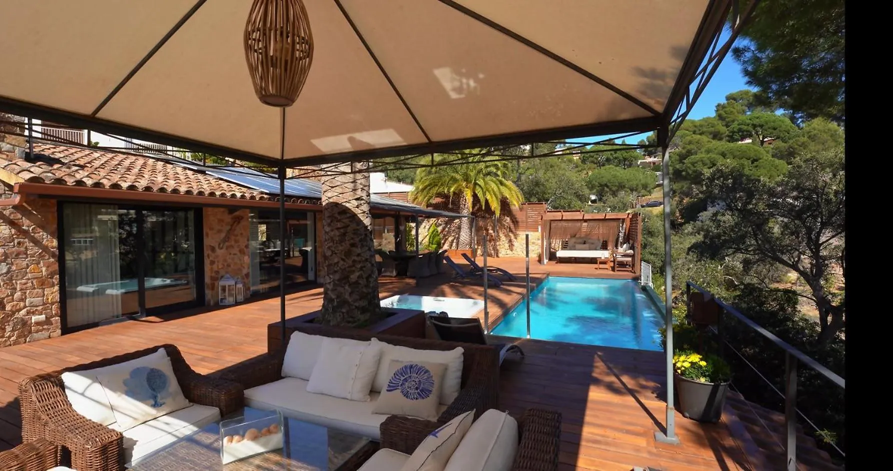 Villa Primera Linea Piscina Jacuzzi Y Playa Privada Tossa de Mar Spagna